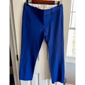 Banana Republic Factory Martin Fit Blue Ankle Dress Pants, Size 8